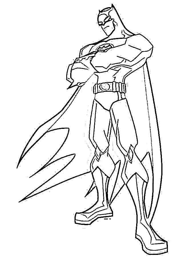 345 Batman Coloring Pages online 252345